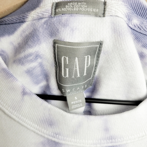 Gap | Tie Dye Sweat Shirt Small Petite - Picture 7 of 8